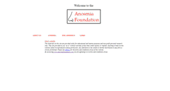 Desktop Screenshot of anosmiafoundation.com